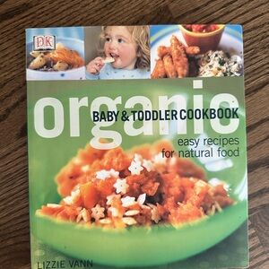 DK Books Organic Baby & Toddler Cookbook – Easy Recipes for Natural Food! 👶🌿